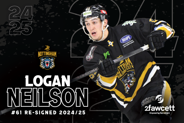 LOGAN NEILSON BACK FOR 2024-25 SEASON - Nottingham Panthers